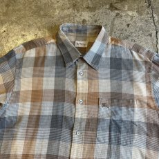 画像7: 【BURBERRYS】GLEN CHECK PATTERN POINT EMBROIDERY DESIGN L/S SHIRT / Ladies M  (7)