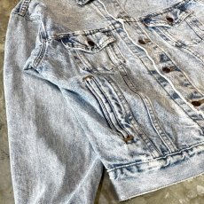 画像5: 【LEVI'S】CRASH DAMAGE DENIM JACKET / Mens S(L) (5)