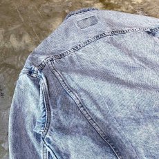 画像9: 【LEVI'S】CRASH DAMAGE DENIM JACKET / Mens S(L) (9)