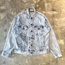 画像1: 【LEVI'S】CRASH DAMAGE DENIM JACKET / Mens S(L) (1)