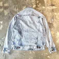 画像2: 【LEVI'S】CRASH DAMAGE DENIM JACKET / Mens S(L) (2)