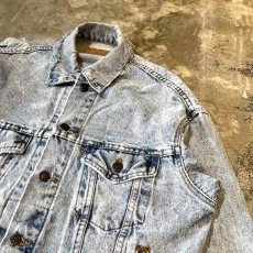 画像4: 【LEVI'S】CRASH DAMAGE DENIM JACKET / Mens S(L) (4)