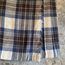 画像6: CHECK PATTERN WRAP DESIGN SKIRT / W26~W28 / MADE IN GREAT BRITAIN (6)