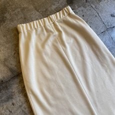 画像3: FRONT DOWN BUTTON DESIGN SLIT LONG SKIRT / W25~W30 (3)