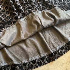 画像9: OLD DESIGN ALL OVER PATTERN VELVET SKIRT / W28 (9)