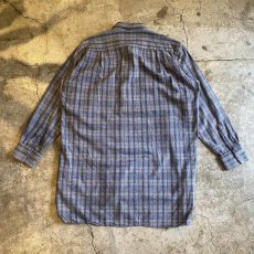 画像2: GRANDPA CHECK DESIGN LONG L/S SHIRT / Ladies XL (2)