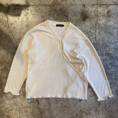 画像1: 【Wiz&Witch】"WEIRD" HOOK UP DEFORMATION CARDIGAN / OS (1)