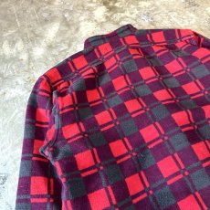 画像9: 【Wiz&Witch】"WANDERER" NO COLLAR ZIP UP FLANNEL SHIRT / OS (9)