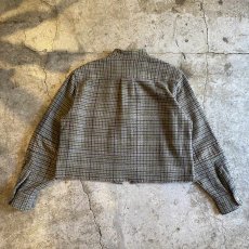 画像2: 【Wiz&Witch】"WANDERER" NO COLLAR ZIP UP FLANNEL SHIRT / OS (2)