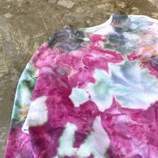 画像3: ALL OVER DYED PATTERN COLORFUL SWEAT / Mens XL (3)