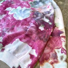 画像6: ALL OVER DYED PATTERN COLORFUL SWEAT / Mens XL (6)