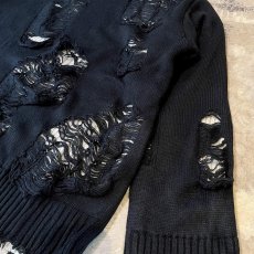 画像6: 【Wiz&Witch】"DIRTY BEAUTIFUL" GRUNGE KNIT / OS (6)