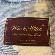 画像14: 【Wiz&Witch】"WANDERER" NO COLLAR ZIP UP DENIM JACKET / OS (14)