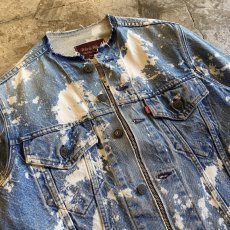 画像3: 【Wiz&Witch】"WANDERER" NO COLLAR ZIP UP DENIM JACKET / OS (3)