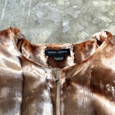 画像11: LUSTER FAUX FUR NO COLLAR JACKET / Mens XL(L) (11)