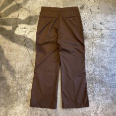 画像2: SIDE LINE DESIGN WAIST ADJUSTMENT DRESS PANTS / W30~W35 (2)