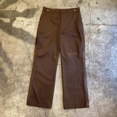 画像1: SIDE LINE DESIGN WAIST ADJUSTMENT DRESS PANTS / W30~W35 (1)