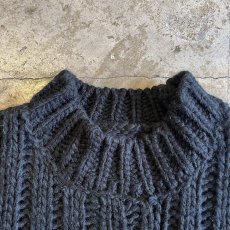 画像10: FRINGE LINE DESIGN ALAN KNIT SWEATER / Ladies M (10)