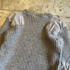 画像8: 【L.L.BEAN】MILITARY SHOULDER ELBOW PATCH DESIGN SWEATER / Ladies M / MADE IN ENGLAND (8)