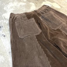 画像9: 【Wiz&Witch】"UNITED" TWO FACE CORDUROY VELOUR PANTS / OS (9)