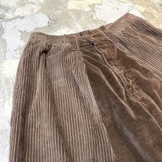 画像3: 【Wiz&Witch】"UNITED" TWO FACE CORDUROY VELOUR PANTS / OS (3)