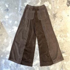 画像2: 【Wiz&Witch】"UNITED" TWO FACE CORDUROY VELOUR PANTS / OS (2)