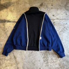 画像2: 【Wiz&Witch】"UNITED" SPORTY PIPING HALF ZIP SWEAT / OS (2)