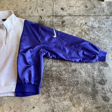 画像5: 【Wiz&Witch】"UNITED" SPORTY PIPING HALF ZIP SWEAT / OS (5)