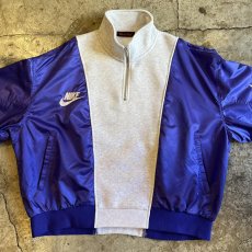 画像6: 【Wiz&Witch】"UNITED" SPORTY PIPING HALF ZIP SWEAT / OS (6)