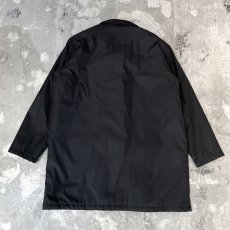 画像2: BLACK COLOR HI-NECK FIREMAN JACKET / Mens XL (2)