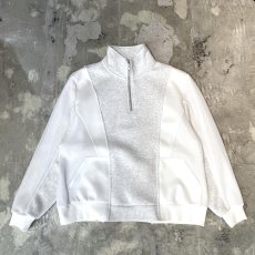 画像1: 【Wiz&Witch】"UNITED" SPORTY HALF ZIP SWEAT / OS (1)