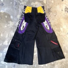 画像2: 【Wiz&Witch】"UNITED" TWO FACE WIDE MOTO-X PANTS / OS (2)