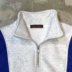 画像10: 【Wiz&Witch】"UNITED" SPORTY HALF ZIP SWEAT / OS (10)