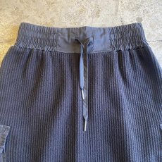 画像4: DOUBLE POCKET DESIGN RIB KNIT SKIRT / FREE~W30 (4)