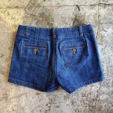 画像2: 4 POCKET DESIGN DENIM SHORT PANTS / W30(0) (2)