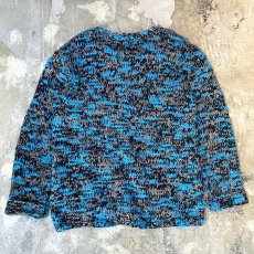 画像2: MIX COLOR KNIT SWEATER / Mens L (2)