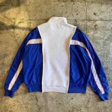 画像2: 【Wiz&Witch】"UNITED" SPORTY PIPING HALF ZIP SWEAT / OS (2)