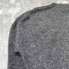 画像9: 【PAUL SMITH】GRAY COLOR WOOL KNIT SWEATER / Mens S(L) (9)