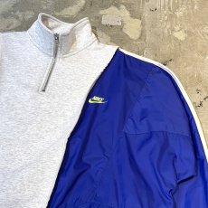 画像4: 【Wiz&Witch】"UNITED" SPORTY PIPING HALF ZIP SWEAT / OS (4)