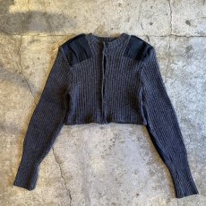 画像1: 【Wiz&Witch】"WEIRD" PATCH MILITARY HOOK UP CARDIGAN / OS (1)