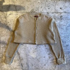 画像1: 【Wiz&Witch】"WEIRD" PATCH MILITARY HOOK UP CARDIGAN / OS (1)