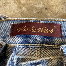 画像10: 【Wiz&Witch】"TWINS" WIDE DENIM PANTS / W29 (10)