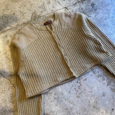 画像3: 【Wiz&Witch】"WEIRD" PATCH MILITARY HOOK UP CARDIGAN / OS (3)