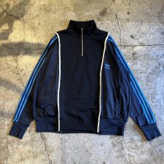 画像1: 【Wiz&Witch】"UNITED" SPORTY PIPING HALF ZIP SWEAT / OS (1)