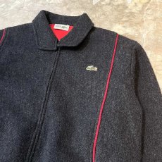 画像4: "LACOSTE" BICOLOR PIPING ZIP UP JACKET / Mens L (4)