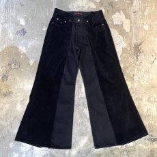 画像1: 【Wiz&Witch】"UNITED" TWO FACE VELOUR DENIM PANTS / OS (1)