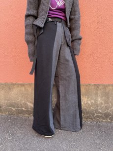 画像12: 【Wiz&Witch】"UNITED" TWO FACE KNIT WOOL PANTS / OS (12)