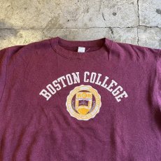 画像8: 【CHAMPION】OLD FRONT PRINTED DESIGN COLLEGE COLOR L/S SWEAT / Ladies XL / MADE IN USA (8)