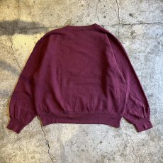 画像2: 【CHAMPION】OLD FRONT PRINTED DESIGN COLLEGE COLOR L/S SWEAT / Ladies XL / MADE IN USA (2)