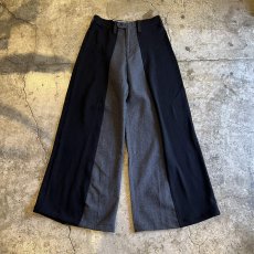 画像1: 【Wiz&Witch】"UNITED" TWO FACE KNIT WOOL PANTS / OS (1)